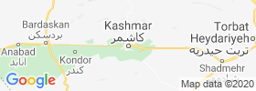 Kashmar map
